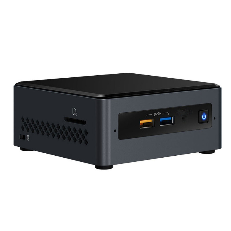 Mini PC de bureau Intel NUC NUC7CJYHN2 / Celeron J4005 / Intel UHD Graphics 600