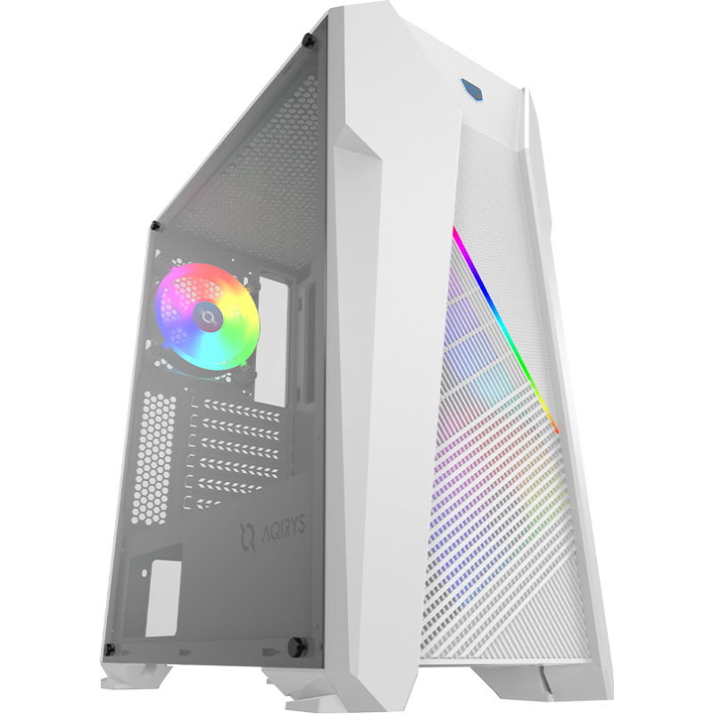 Pc de Bureau Gamer WHITE TIGER / i5-13400F / RTX 4060 Ti TWIN X2 OC WHITE 8G / 16 Go